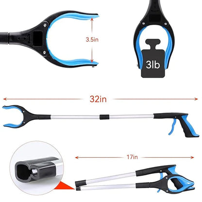 Versatile Reach Tool with 360° Rotating Grip