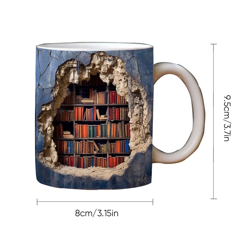 3D Mug with Library Note Design