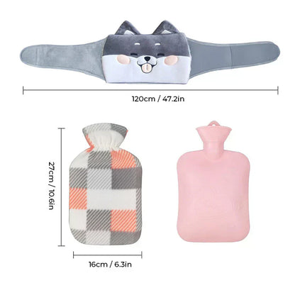 Reusable Plush Heating Pad with Hip Support