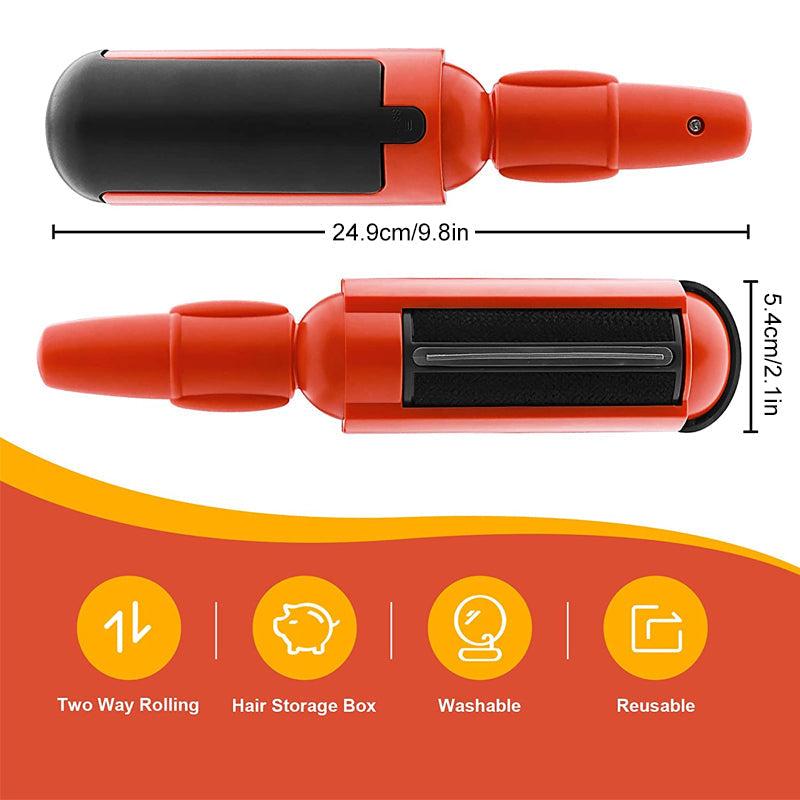 Pet Hair Remover Roller with Easy Storage Chamber