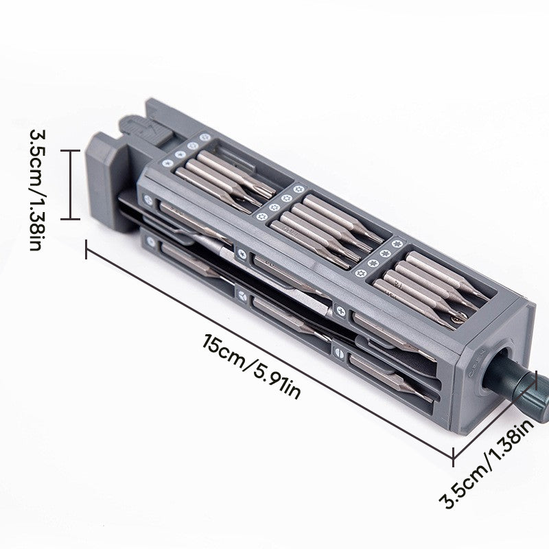 44-in-1 Screwdriver Tool Kit for Precision Repairs