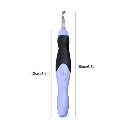 Versatile 9-in-1 Illuminated Crochet Hook Set