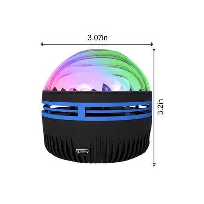 Ocean Waves and Northern Lights Projection Lamp – 2 in 1 Design