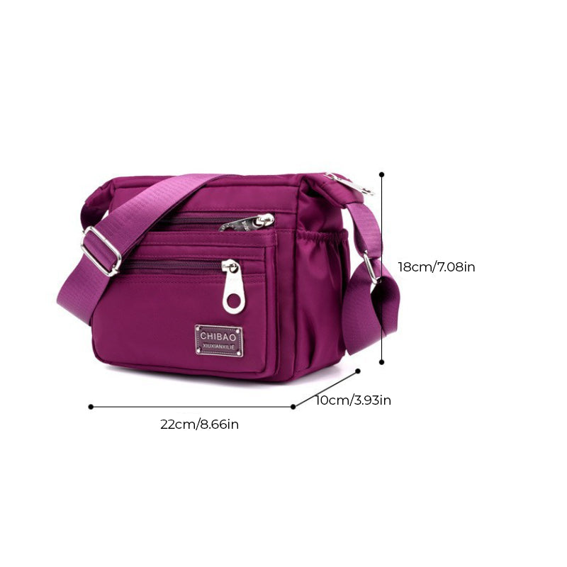 Versatile Nylon Fabric Crossbody Bag