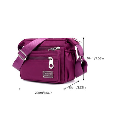 Versatile Nylon Fabric Crossbody Bag