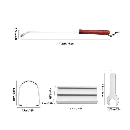 Meat Branding Iron for BBQ Grilling
