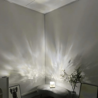 Home Aurora Projector with 16 Colors and Remote Control - Soothing Light Display