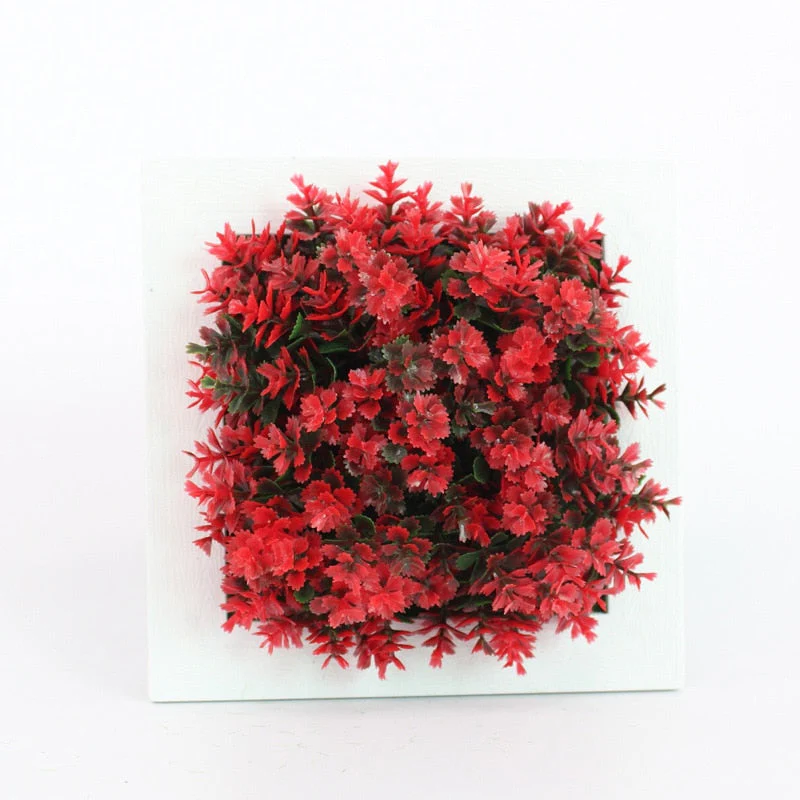 Modern Hanging Frame with 3D Art Plant for Wall Decoration