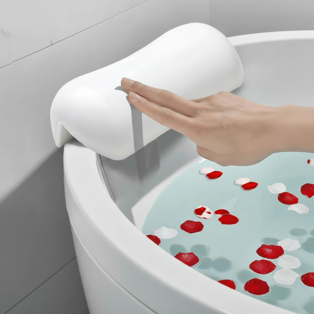 Neck and Shoulder Muscle Tension Relief for Relaxing Baths