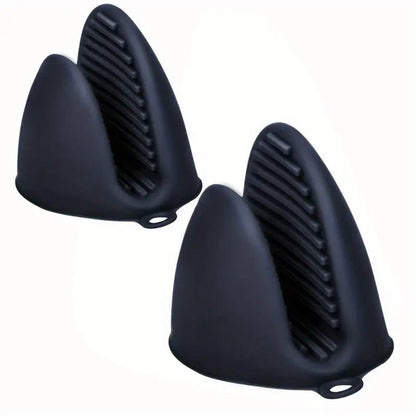 Ultimate Heat-Resistant Kitchen & Grill Gloves up to 230°C | Non-Slip Silicone Design for Cooking & BBQ | Flexible, Dishwasher Safe | GripGuard™