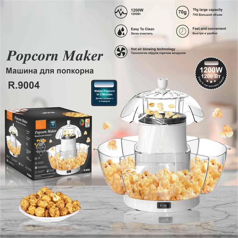 Guilt-Free Popcorn, Ready in Minutes Without Oil