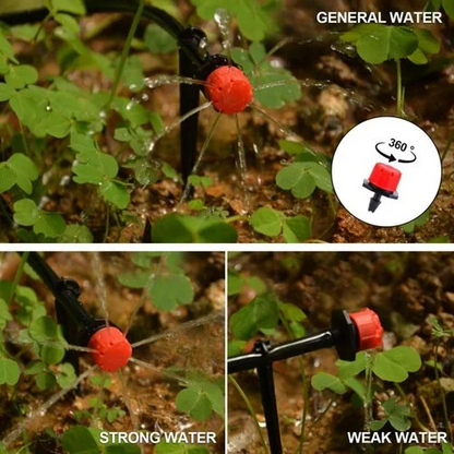 Smart Drip Irrigation System AquaFlow | Adjustable Nozzles & Easy Setup | Save Up to 70% Water