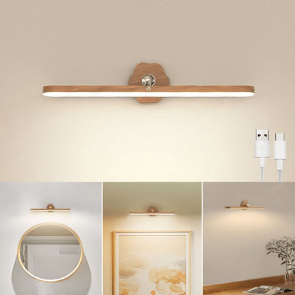 Adjustable LED Wall Light with Rotating Head