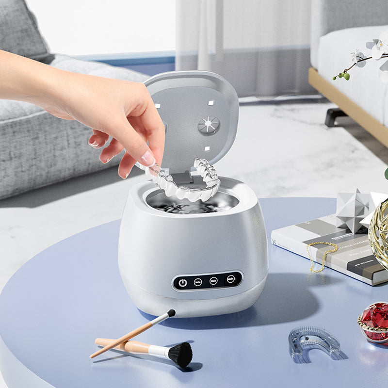 Ultrasonic Cleaning and Sterilization Device for On-the-Go Use