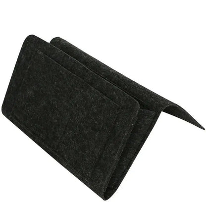 Multi-Pocket Felt Storage Organizer for Bed & Sofa