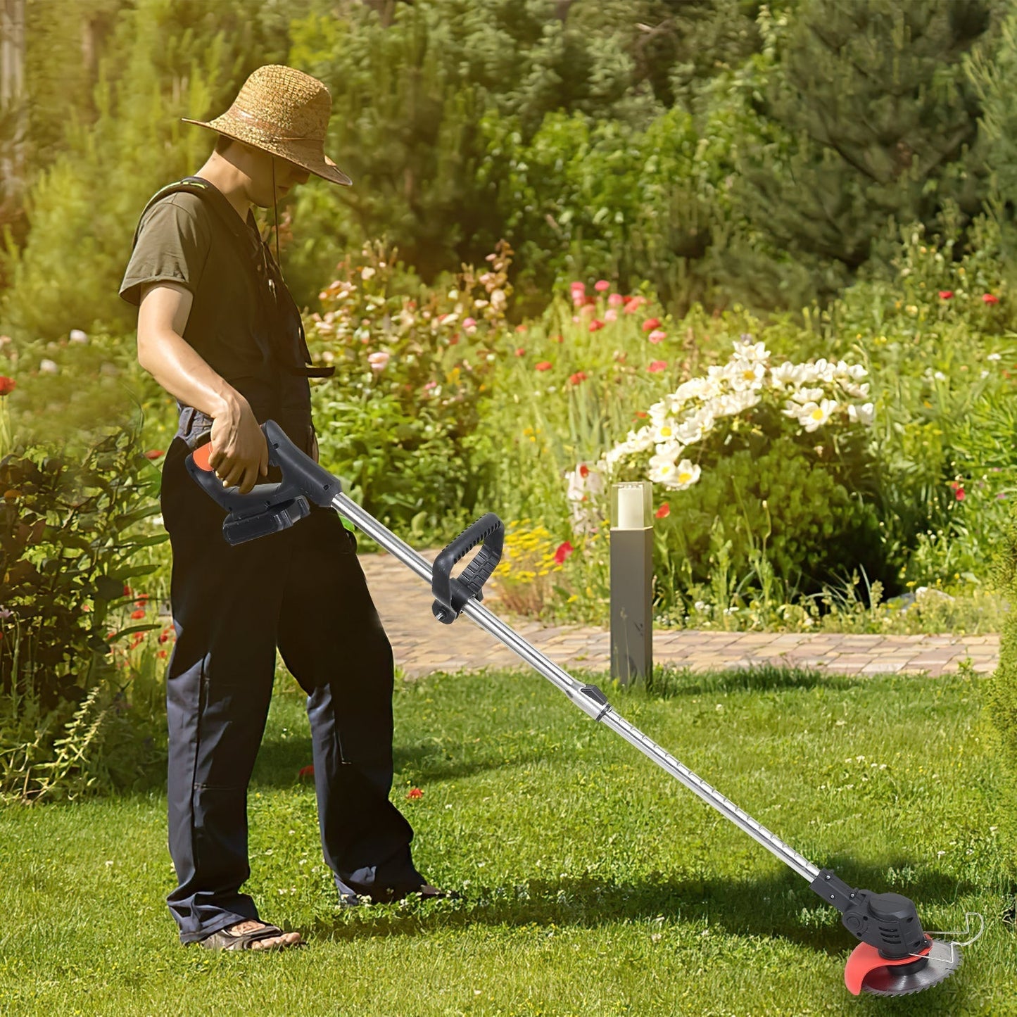 21V Cordless Lawn Edger 8000 RPM
