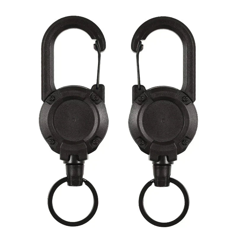 Outdoor Wire Rope Key Holder with Automatic Retractable Function