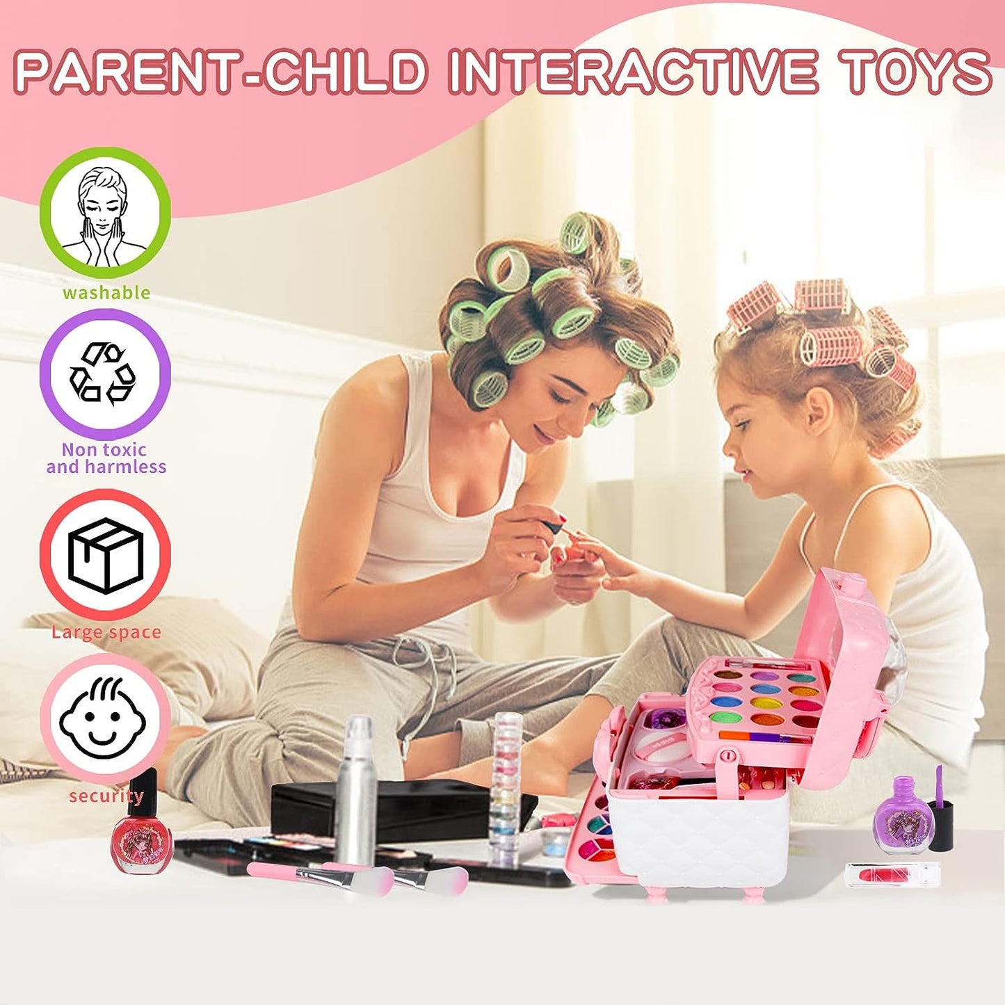 Washable Beauty Play Set for Kids