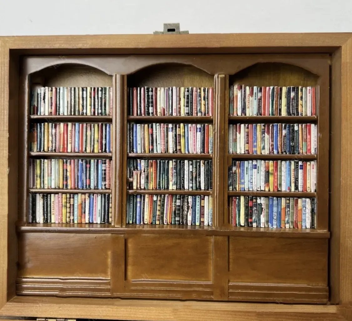 Tranquility Haven – Serene Bookshelf for Stress Relief