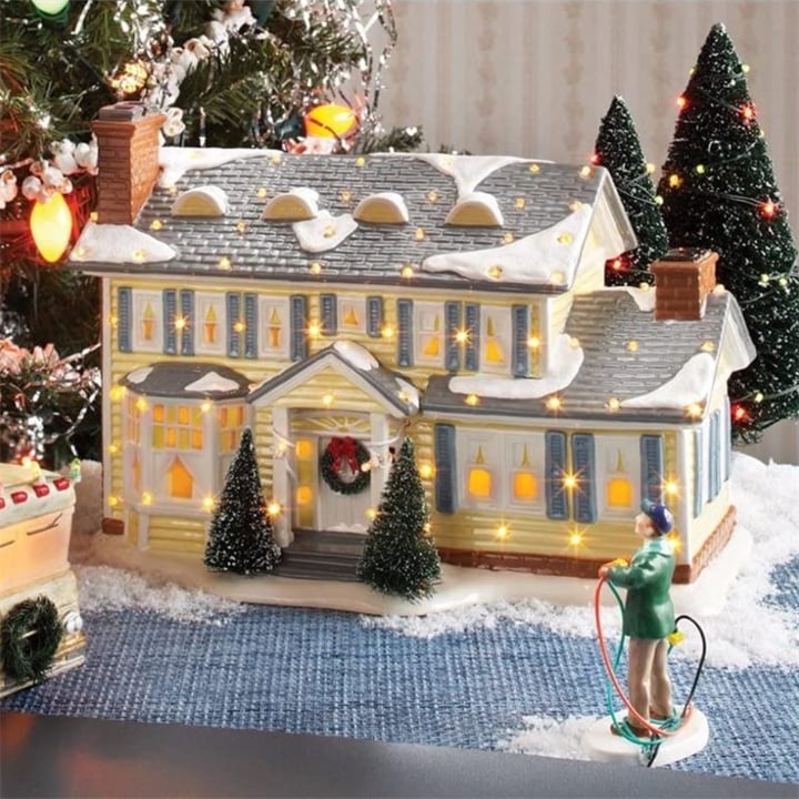 Christmas Village Ceramic Set Inspired by National Lampoon's Vacation