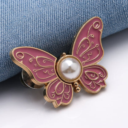 Chic Fashion Clip for Tailoring & Button Replacement | Adjustable & Rust-Free | 7 Stylish Colors