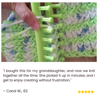 Create Beautiful, Knot-Free Designs Quickly and Easily