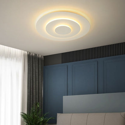 Adjustable Brightness Round Ceiling Light for Living Room and Bedroom