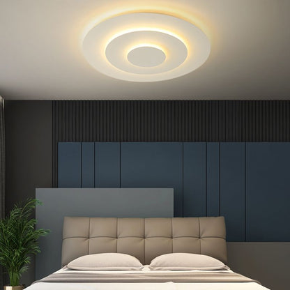 Adjustable Brightness Round Ceiling Light for Living Room and Bedroom
