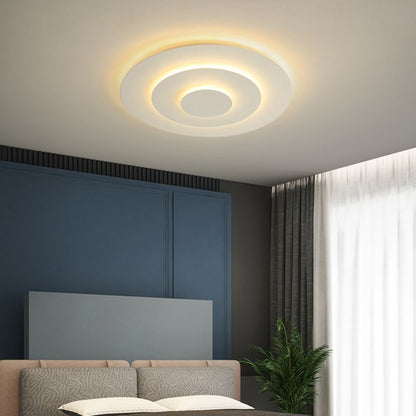 Adjustable Brightness Round Ceiling Light for Living Room and Bedroom
