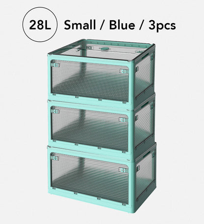 Versatile Collapsible Clear Storage Organizer