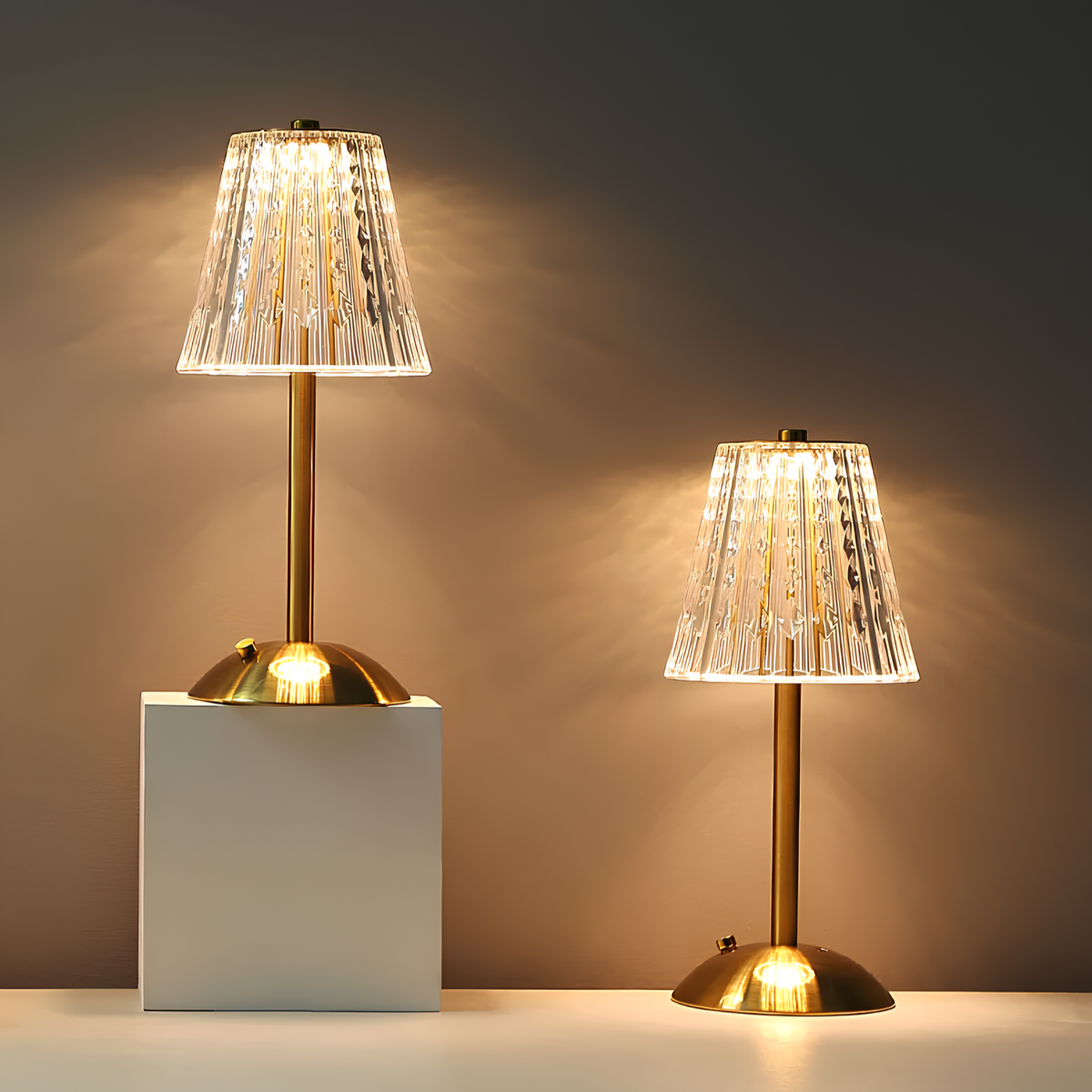 Elegant Touch Lamp for Stylish Living and Workspaces