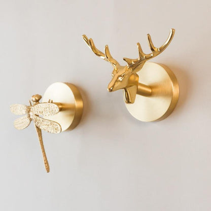 Stunning Brass Animal Hooks for Instant Wall Organization