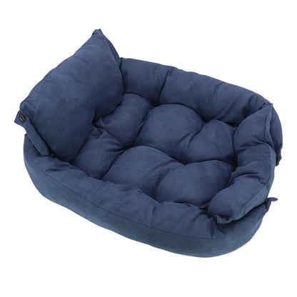 3-in-1 Pet Bed for Warmth and Comfort