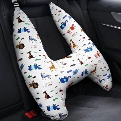 Travel Pillow for Kids - Backseat Comfort for Car Journeys