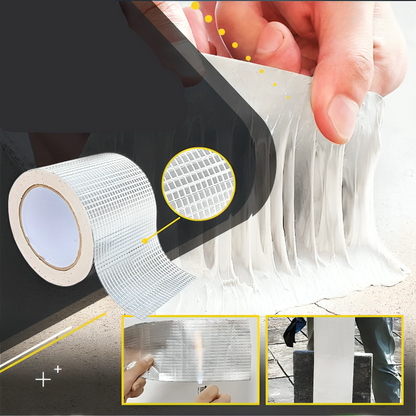 Waterproof Repair Tape HydroFix Pro | Strong Sealing | Buy 1 Get 1 Free | For Roofs, Pipes, Windows & Outdoor Use