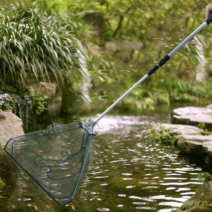 Extendable Fishing Net with Collapsible Handle