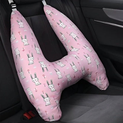Travel Pillow for Kids - Backseat Comfort for Car Journeys
