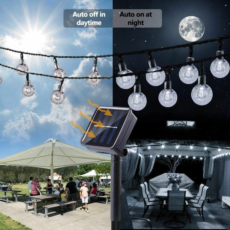 Eco-Friendly Solar String Lights | Elegant and Efficient