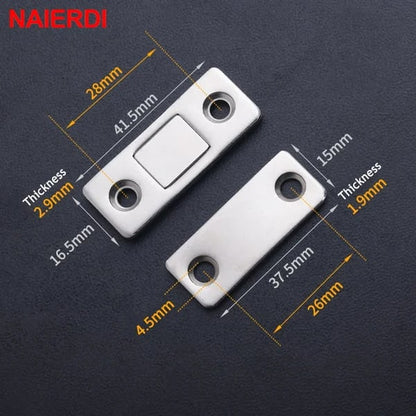 Sleek Magnetic Door Closures | Invisible Adhesive Fasteners