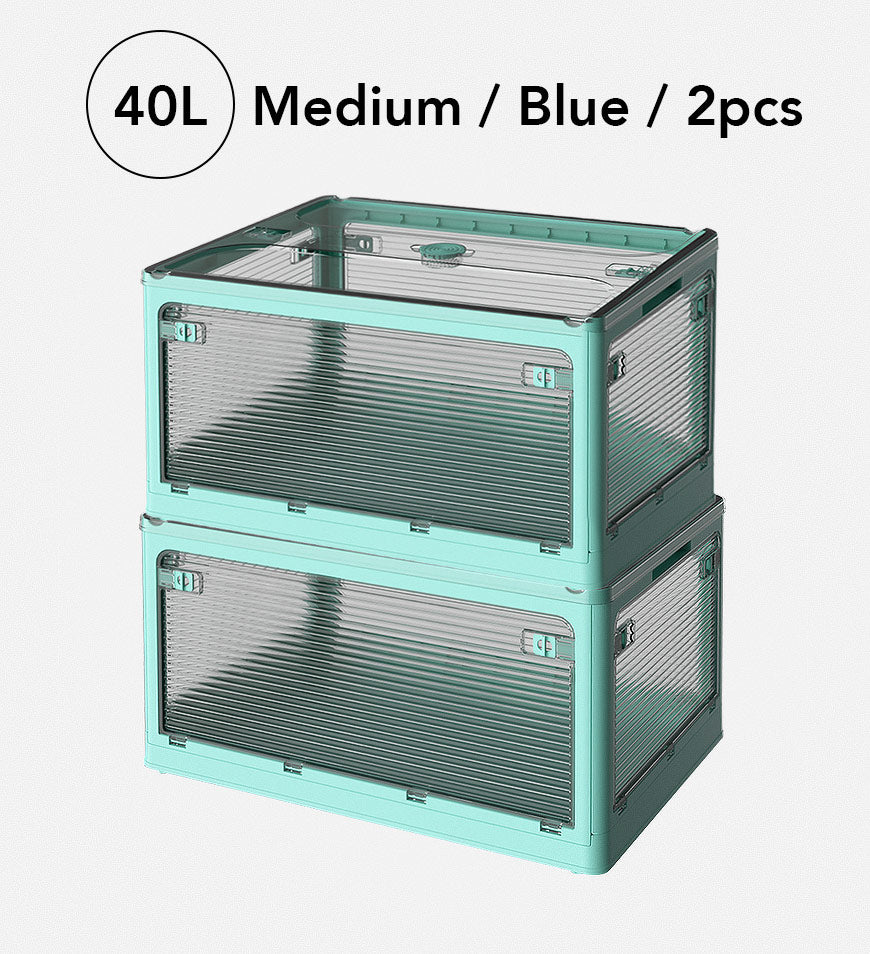 Versatile Collapsible Clear Storage Organizer