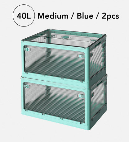 Versatile Collapsible Clear Storage Organizer