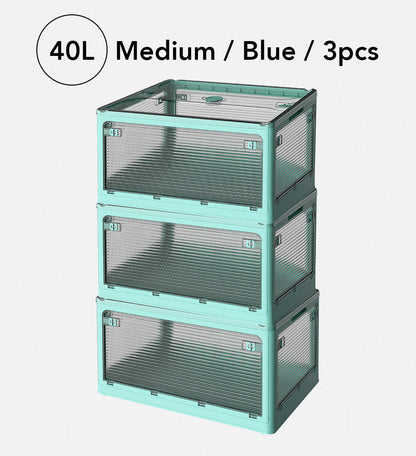 Versatile Collapsible Clear Storage Organizer