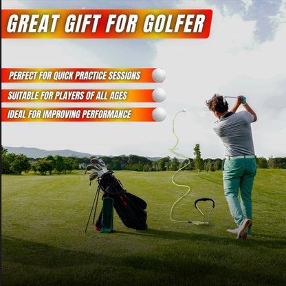 Perfect Your Golf Swing Anywhere with Real Ball Feedback Device