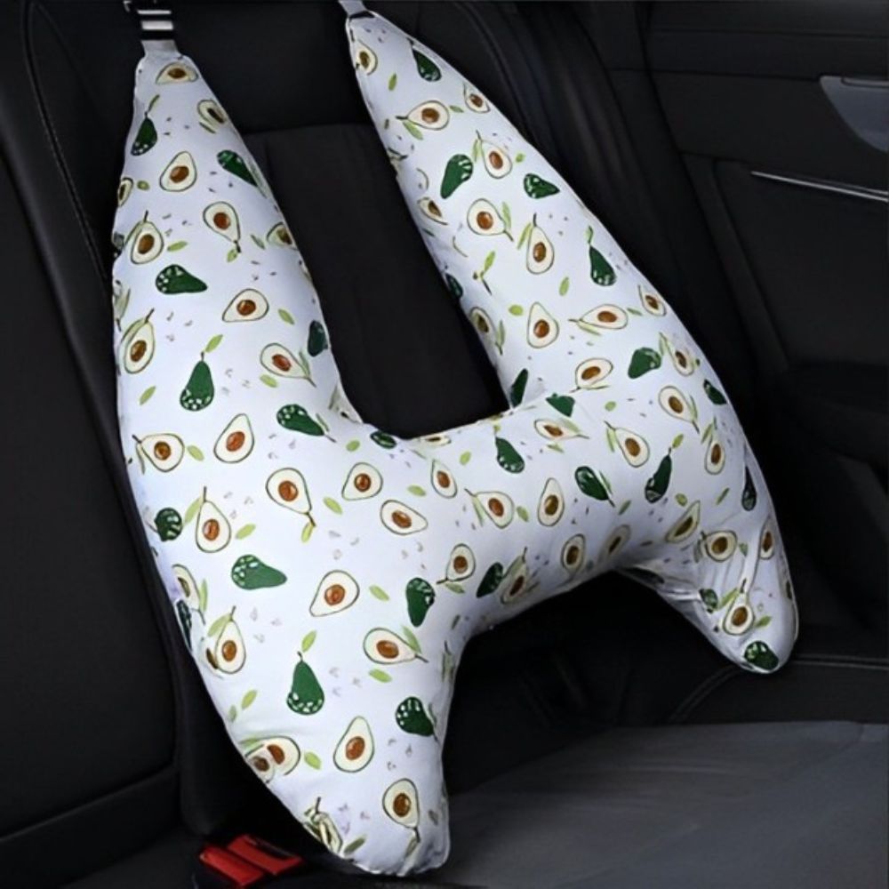 Travel Pillow for Kids - Backseat Comfort for Car Journeys