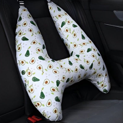 Travel Pillow for Kids - Backseat Comfort for Car Journeys