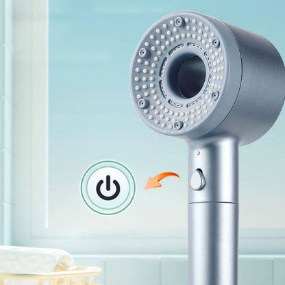 Powerful Shower Head with Gentle Water Pressure for a Refreshing Clean