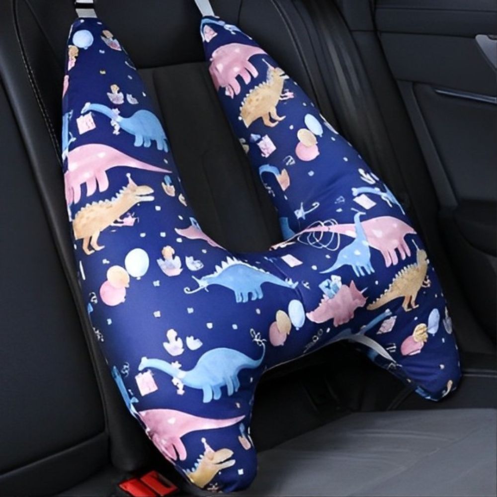Travel Pillow for Kids - Backseat Comfort for Car Journeys