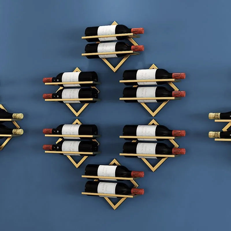 Elegant Wine Rack for Space Saving and Showcasing Your Collection