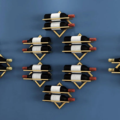 Elegant Wine Rack for Space Saving and Showcasing Your Collection