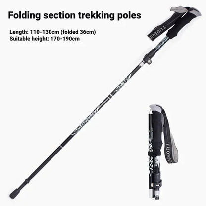 Retractable Trekking Pole with Automatic Mechanism